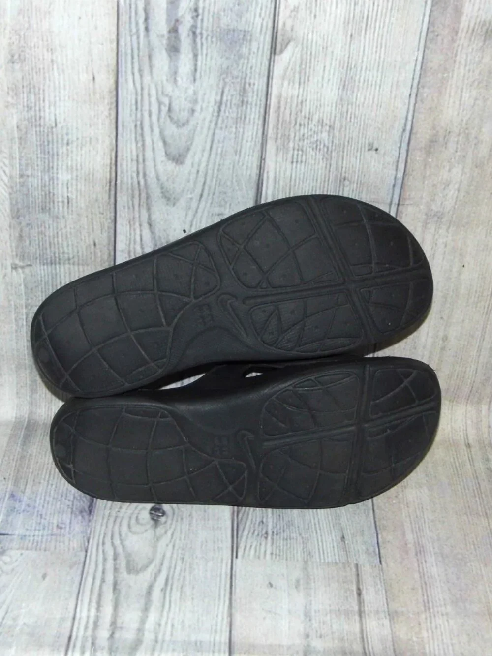 NIKE Y2K First String Black/Blue Slide Sandals Mens Size 11